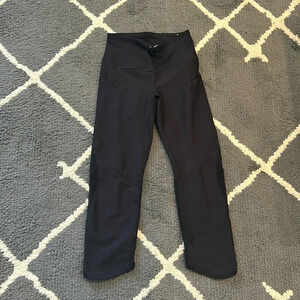 Old Navy Powersoft Cropped Mesh Leggings